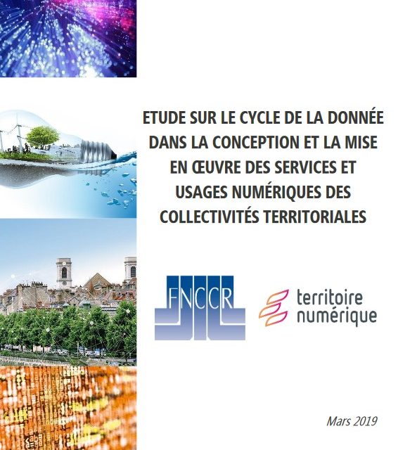 Étude FNCCR – « Le cycle de vie de la donnée »